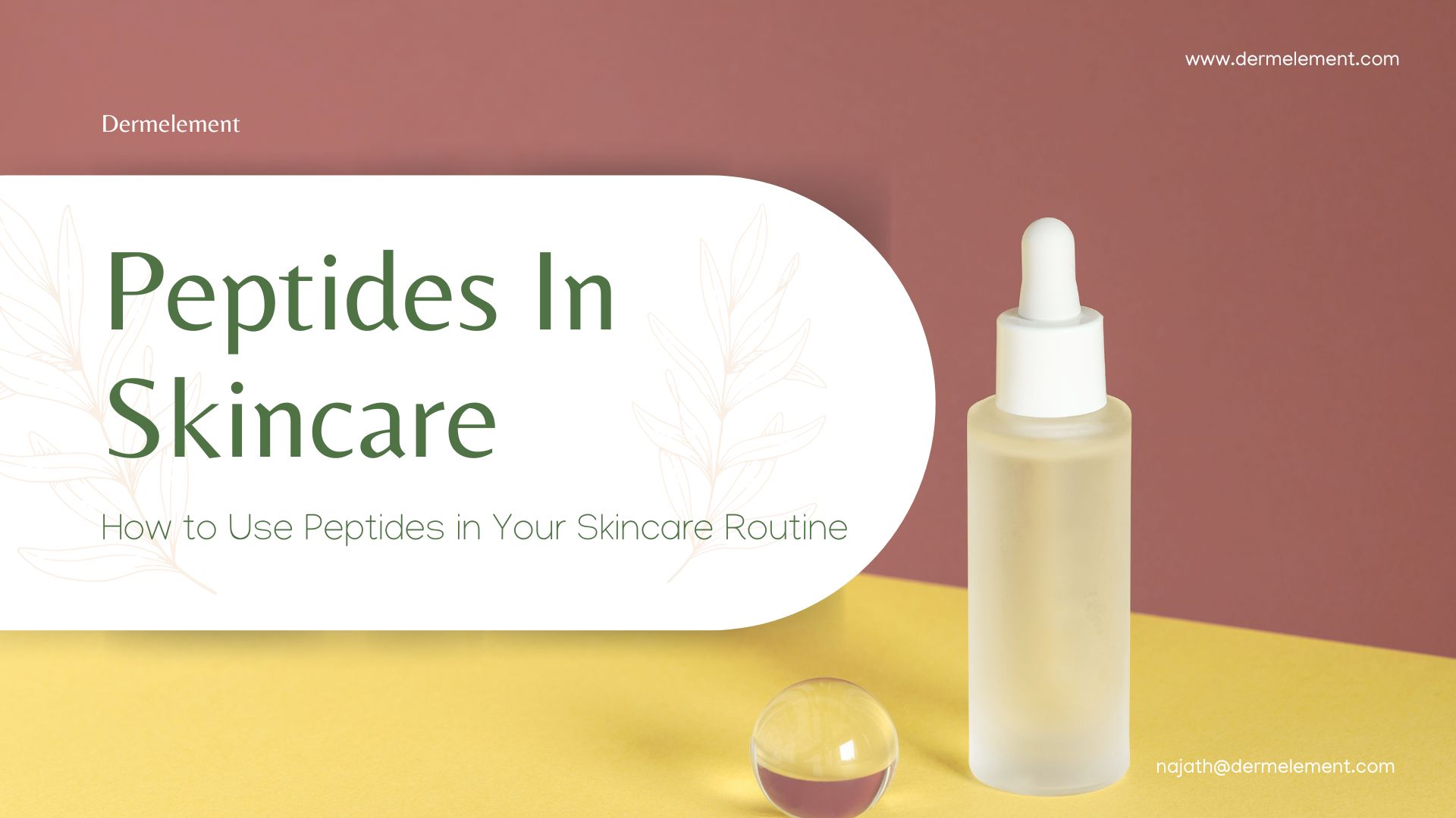 Peptides in Skincare